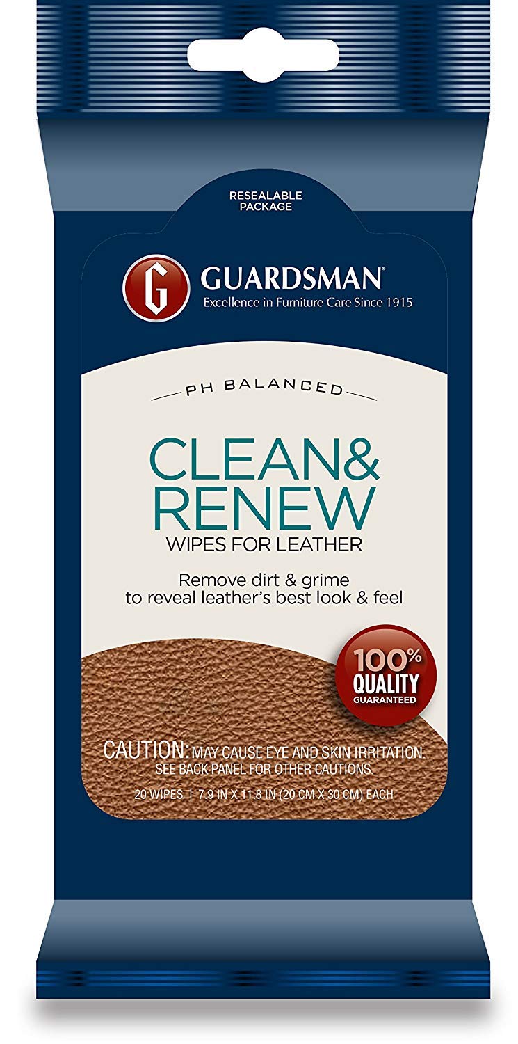 Guardsman close-up of wipe texture and tub seal demonstrating gentle effective cleaning