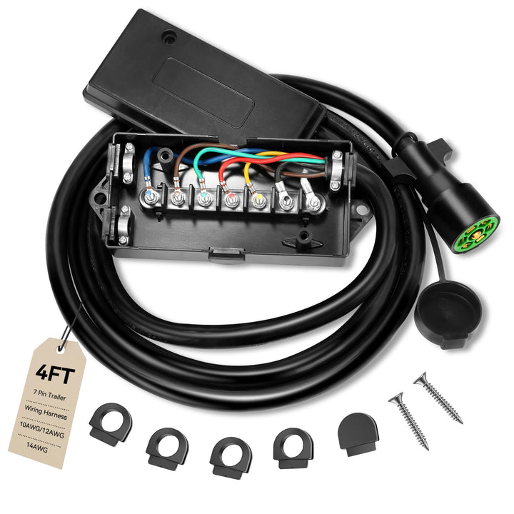 Gubrdfrsod front connector showing clear plug face and secure fit for reliable towing