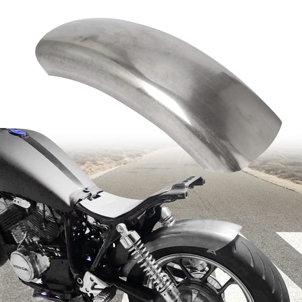 GUDITEM front view of rear fender showing compact profile and custom look benefit