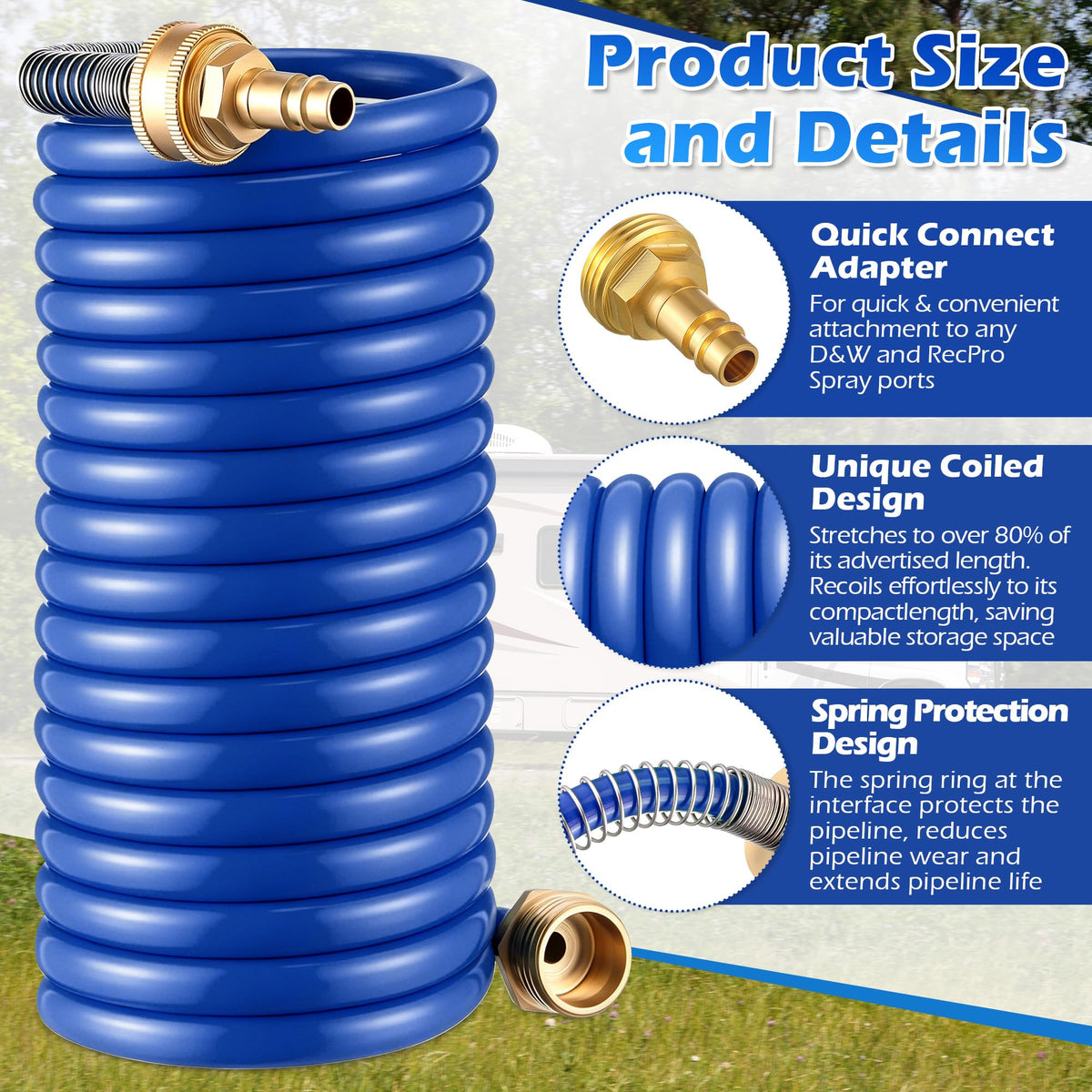 gulfmew spring guard detail protecting fitting and preventing breakage