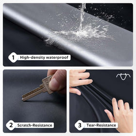 GUNHYI close-up of waterproof PA coating highlighting water-beading benefit