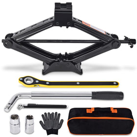 Gurduenon front packaging showing full tire changing kit and benefits