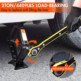 Gurduenon lug and ratchet wrench detail offering improved leverage for nuts