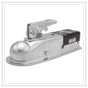 GusHill coupler front profile showing ball socket and secure fit