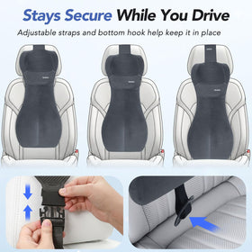 Guttylief fitted in SUV and truck seat showing universal vehicle compatibility