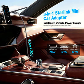 Guyobey USB ports and LED display for fast charging and real-time voltage info