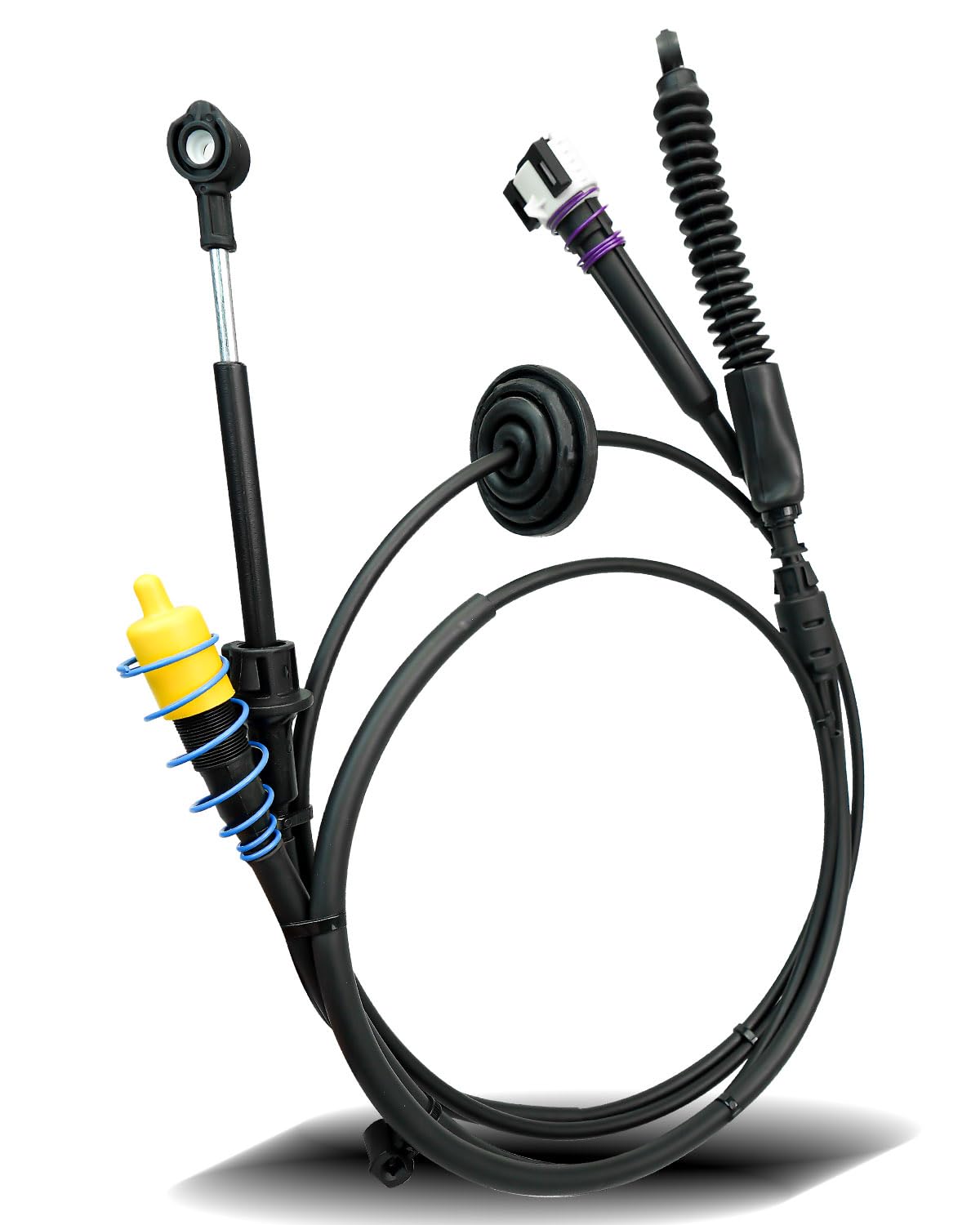 GUZIKO front view of transmission cable showing full assembly and correct fit