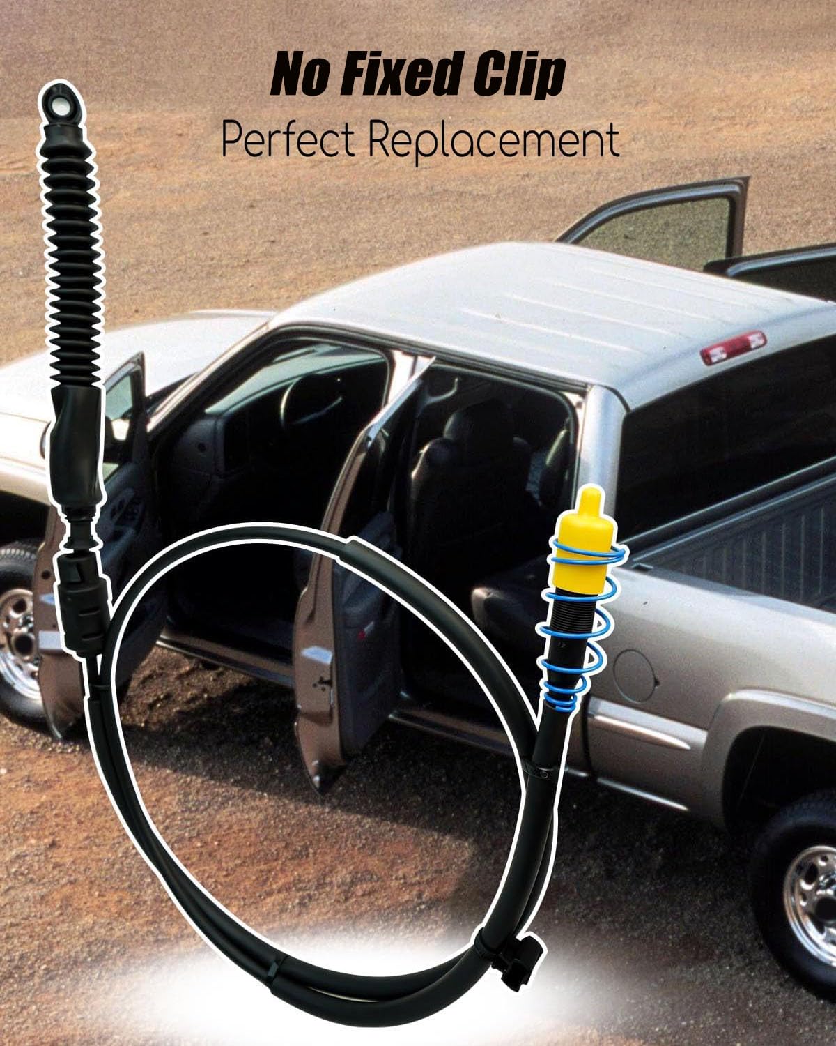 GUZIKO cable routed under dash showing ease of replacement benefit