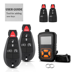 Gvolinkdpe front packaging showing complete DIY key fob kit and savings