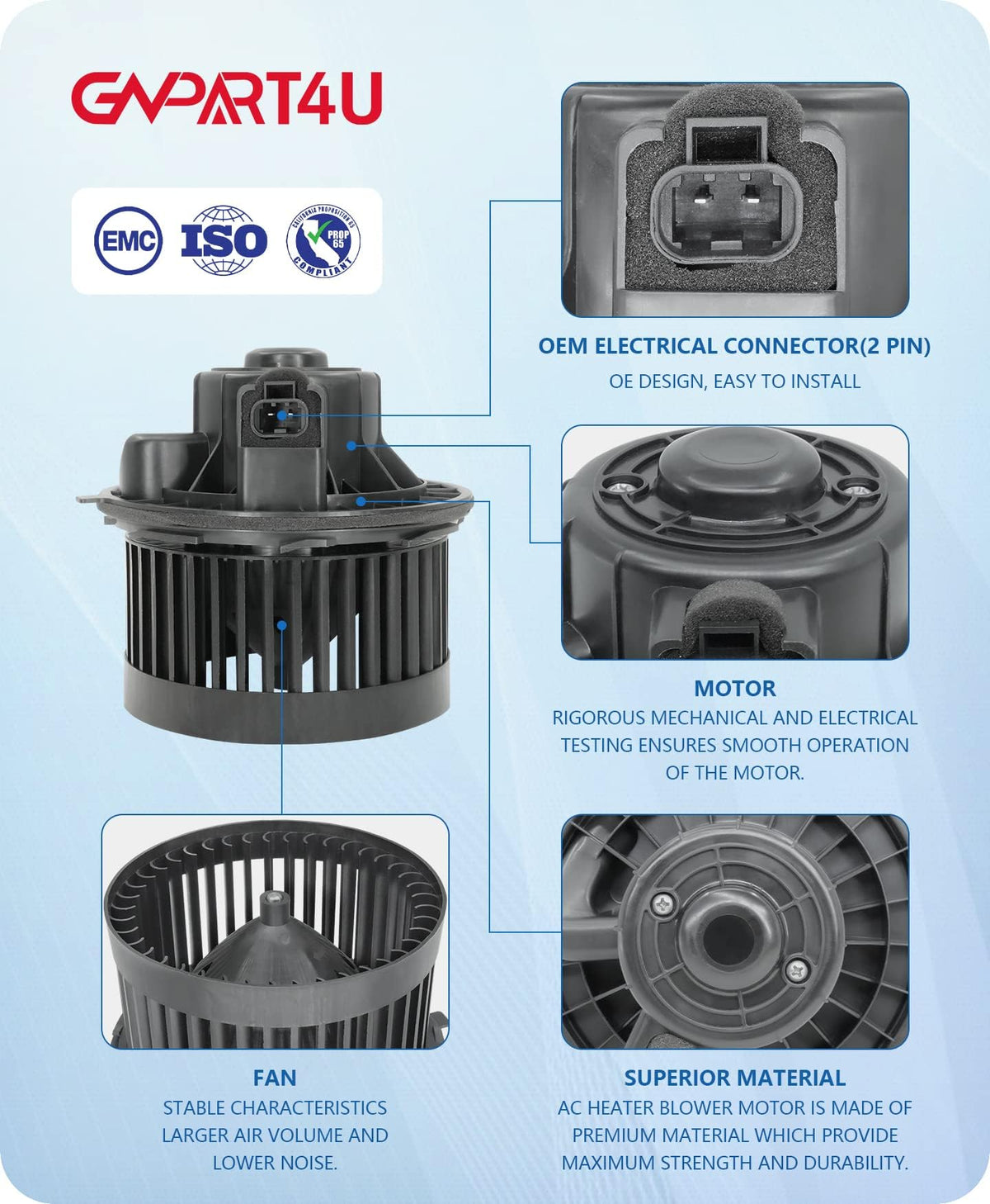 GVPART4U wiring connector close-up ensuring correct electrical fit and safety