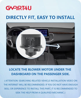 GVPART4U installed under dash demonstrating straightforward replacement benefit