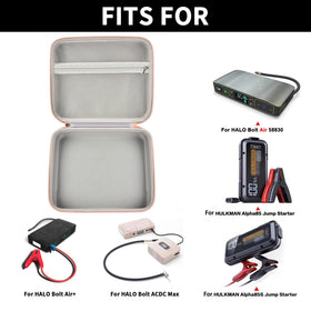 GWCASE interior mesh pocket displaying organized accessories and secure storage