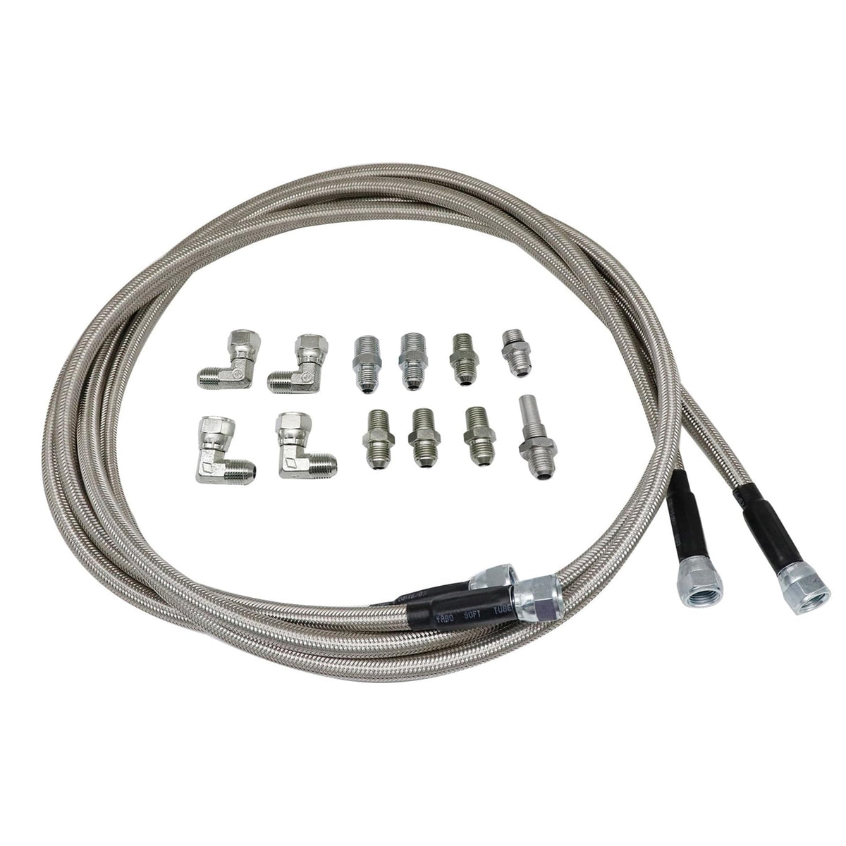 GXARTS 4L80E aluminum adaptor close-up showing precise machining for fit
