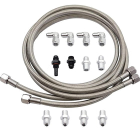 GXARTS front view of kit showing hoses and adaptors for easy selection and fitment