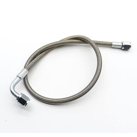 GXARTS front view of complete 24-inch braided feed line, reliable replacement