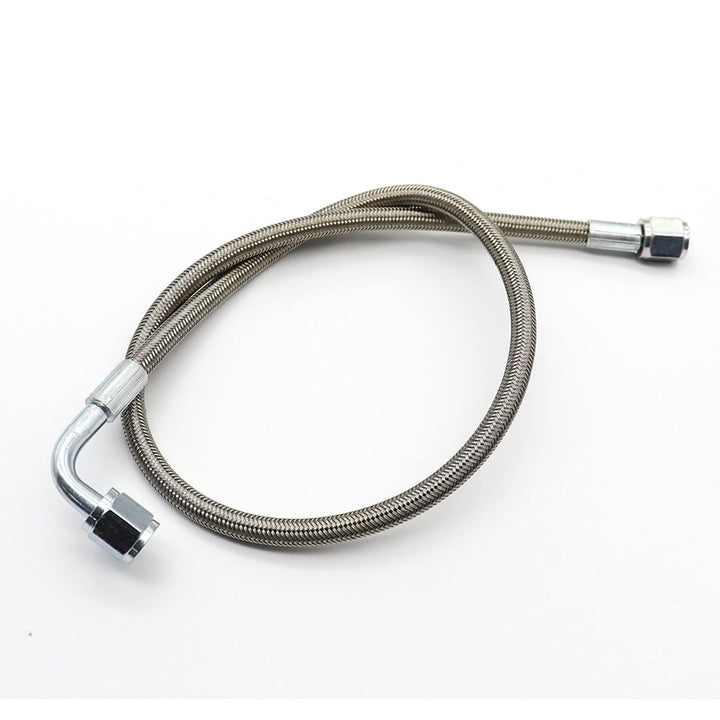GXARTS front view of complete 24-inch braided feed line, reliable replacement