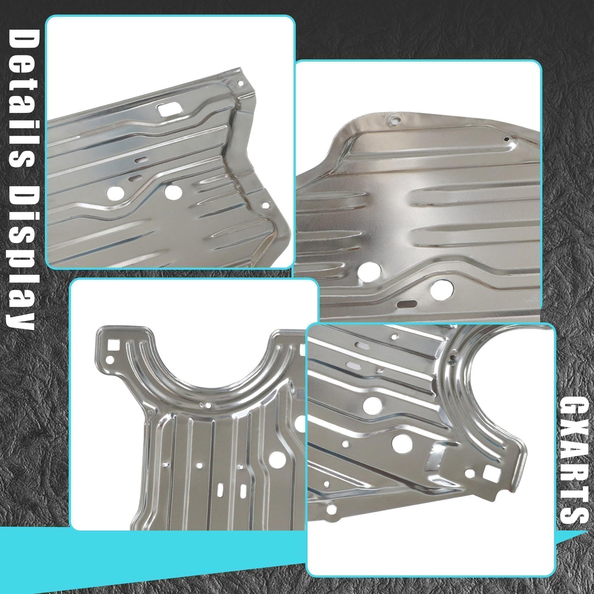 GXARTS shield deflecting wheel spray demonstrating debris protection benefit