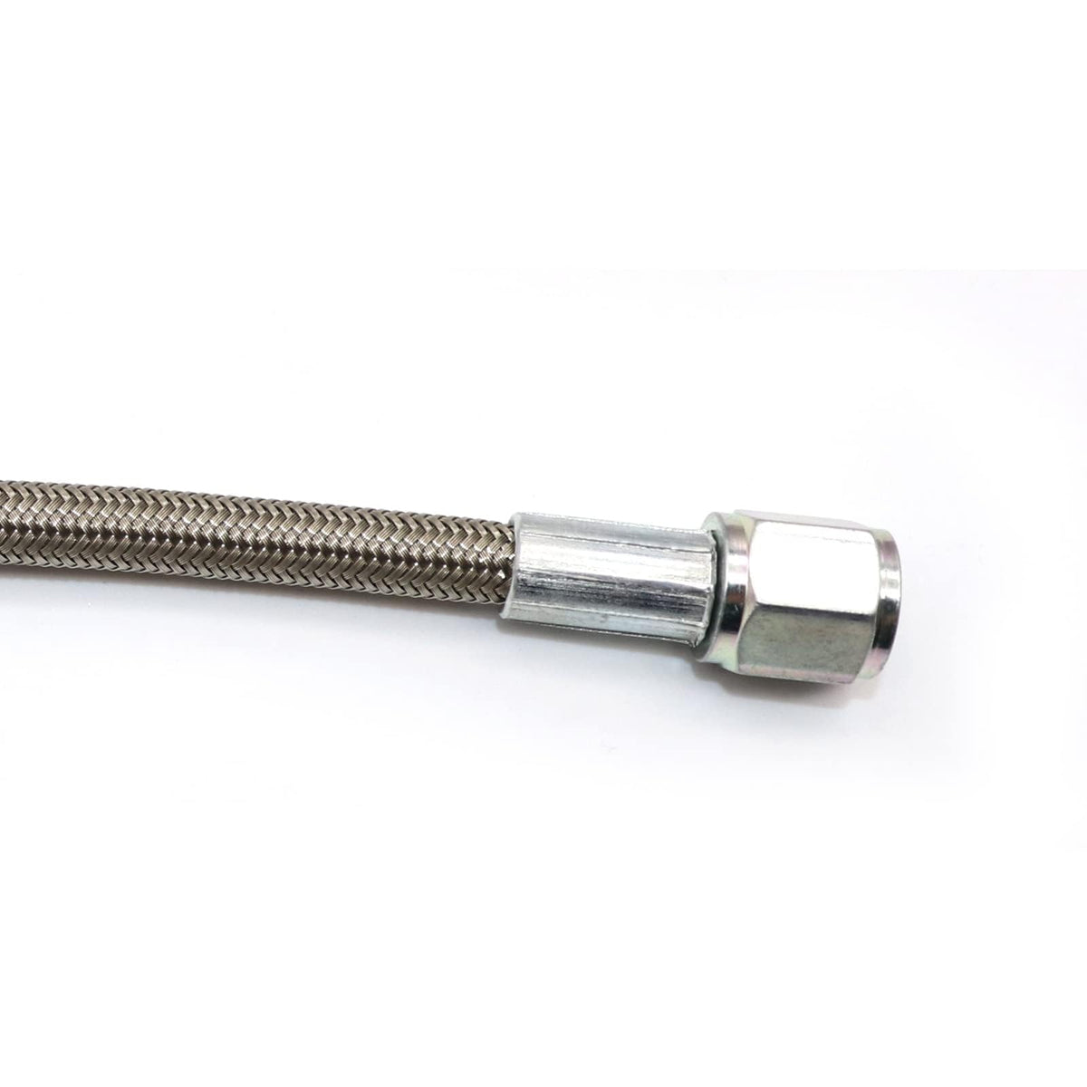 GXARTS straight fitting close-up showing secure threaded connection