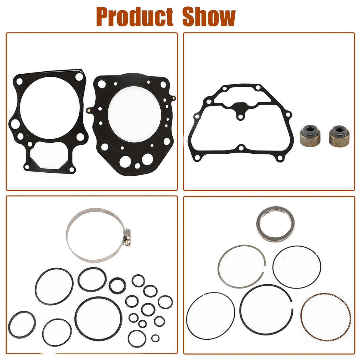 GXYWADY air oil filters and spark plug included for convenient servicing benefit