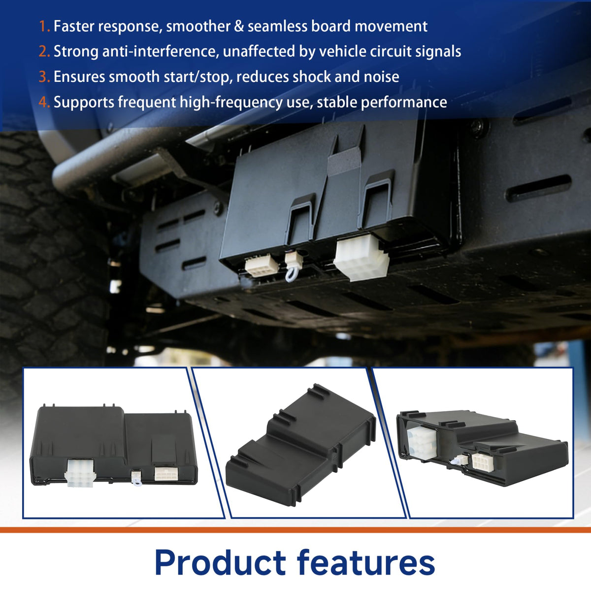 GXYWADY packaging with module, harness, and manual for straightforward install