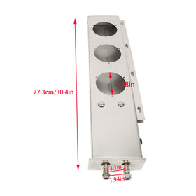 GXYWADY detail of three 4-inch light cutouts to maintain light visibility