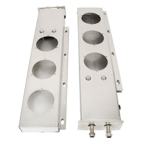 GXYWADY mounting holes showing 2-1-2 inch bolt pattern for easy replacement