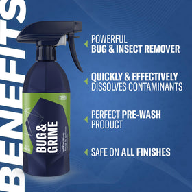 Gyeon close-up label showing product information benefit: coating-safe formula