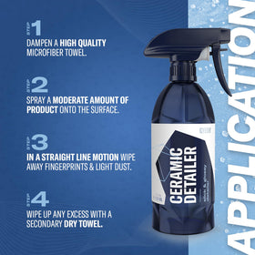 Application on alloy wheel with Gyeon, improving cleanliness and shine