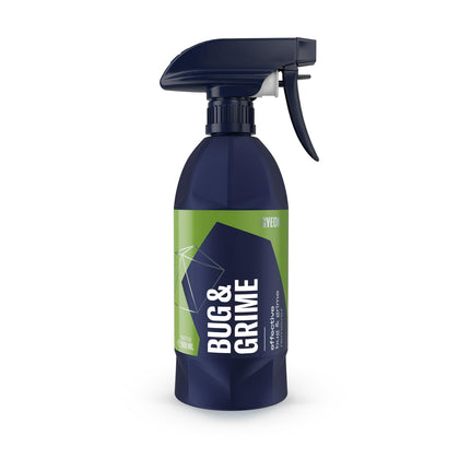 Gyeon bottle front view showing 500ml size and branding benefit: clarity preservation