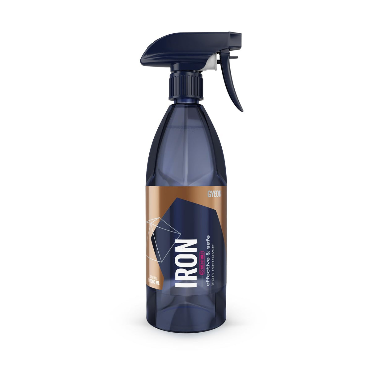 Gyeon bottle front view showing product and benefits