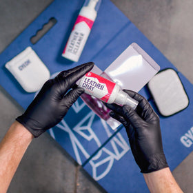 gyeon applicator smoothing coating for even coverage and uniform finish