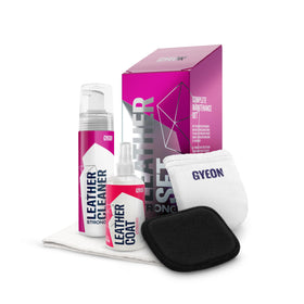gyeon front packaging showing kit for easy identification and shelf appeal