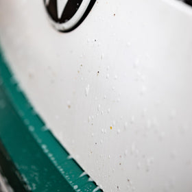 Gyeon bottle in detailing garage scene benefit: professional pre-wash preparation