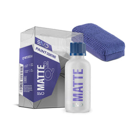 GYEON bottle front view showing matte coating product and protective benefits