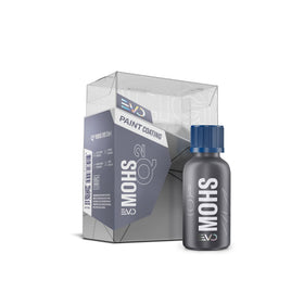 Gyeon MOHS EVO front packaging showing kit components and benefit of professional finish