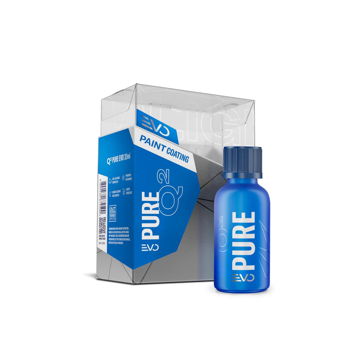 Gyeon bottle front view showing professional coating branding and finish benefit