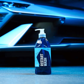 Gyeon Restart Wash in foam cannon creating thick foam for pre-wash dwell