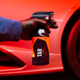 Gyeon product used in detailing scene showing professional-grade results