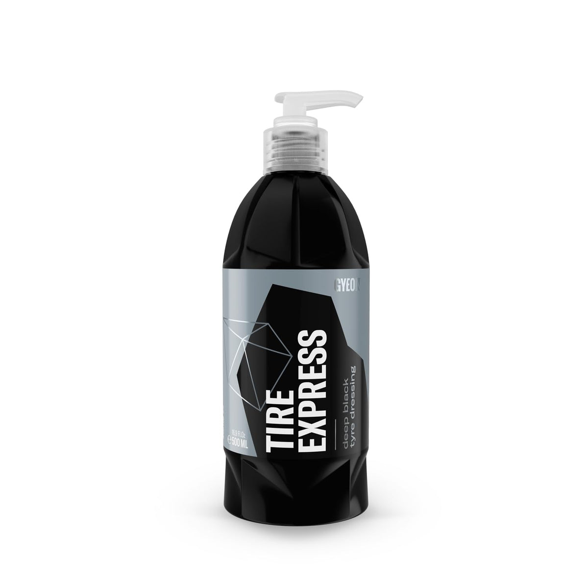 Gyeon bottle front label showing product identity and clear usage benefit