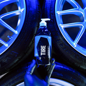 Gyeon label closeup showing product name and usage instructions benefit