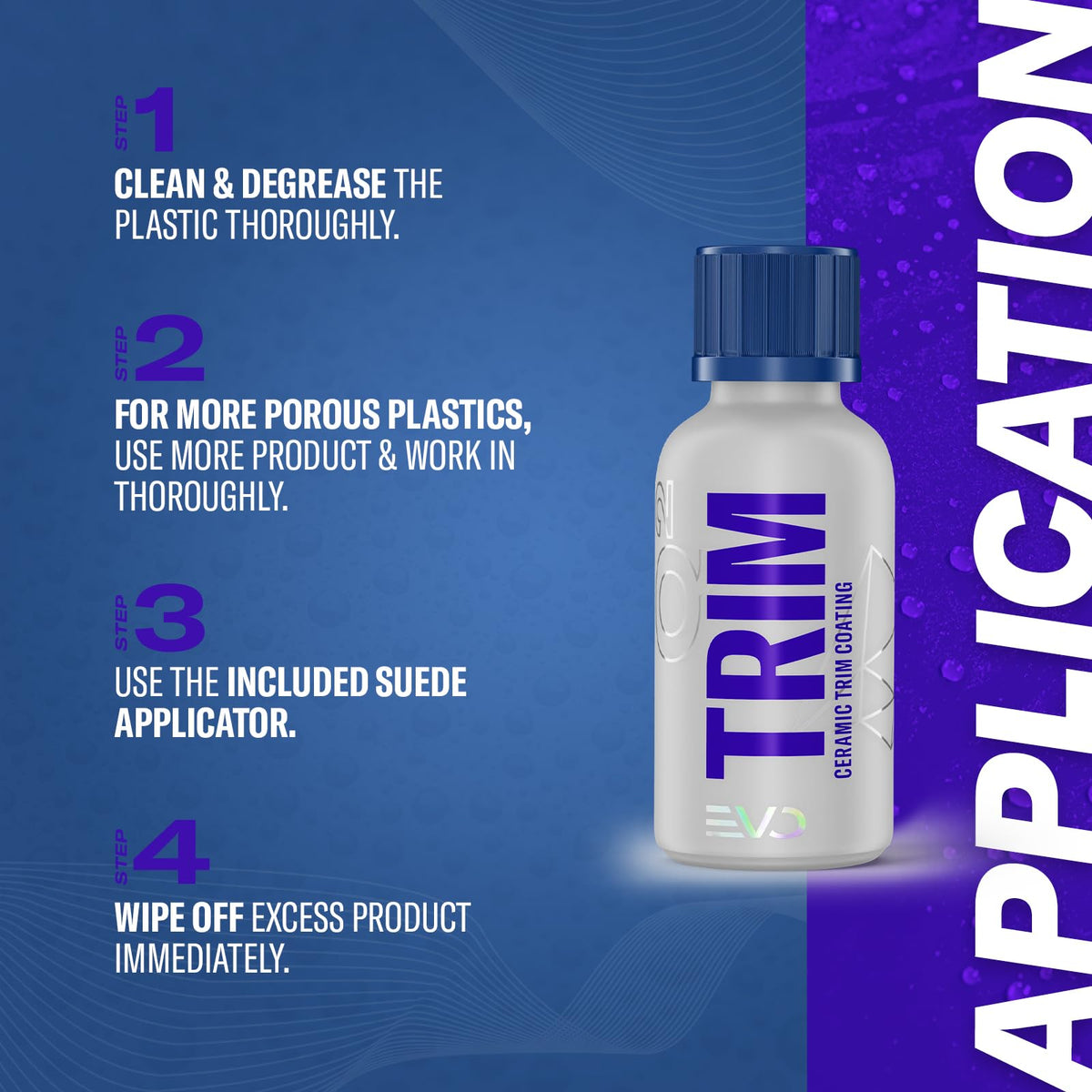 Gyeon applicator block and microfiber wrap kit for precise controlled coating