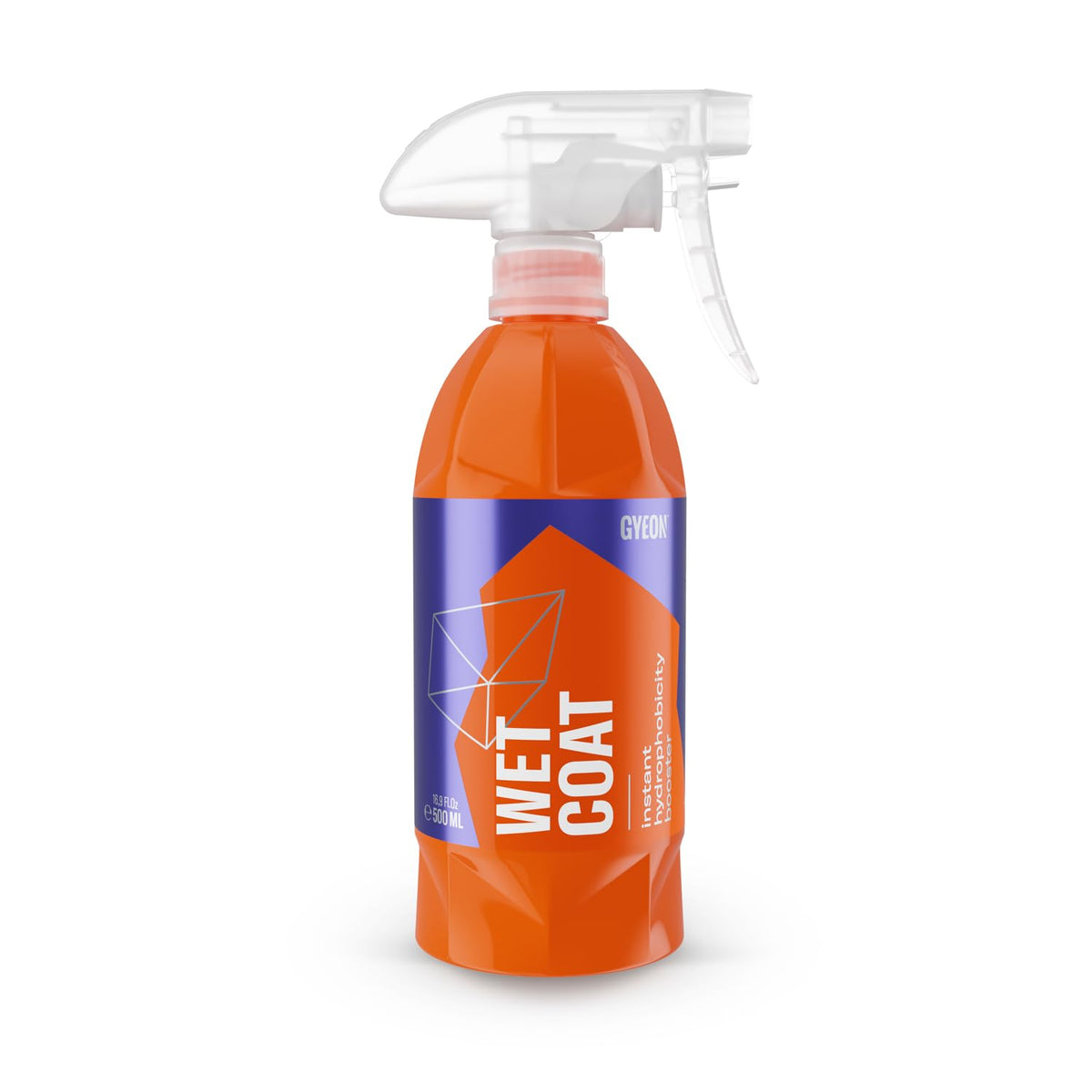 Gyeon bottle front label showing product identity and size for clear choice