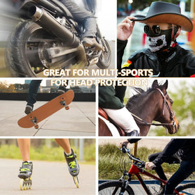 GYLRFAN helmet on scooter showing size and practical fit benefit