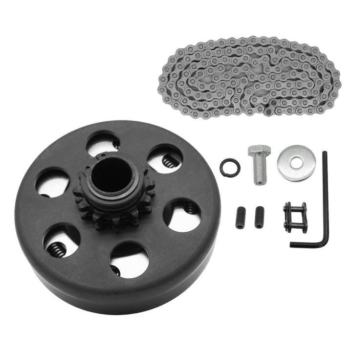 GYMMEDS clutch front profile showing precise fit and easy mounting