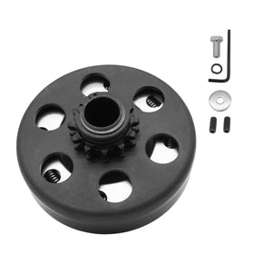 GYMMEDS clutch front view showing bore and flange for easy identification and fit