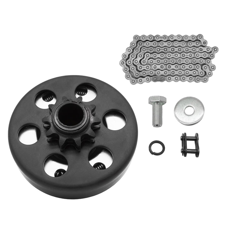 GYMMEDS front view of clutch showing sprocket and bore, ready to install