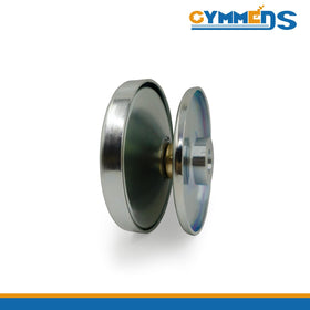 GYMMEDS iron and aluminum finish highlighting durable construction and lighter weight