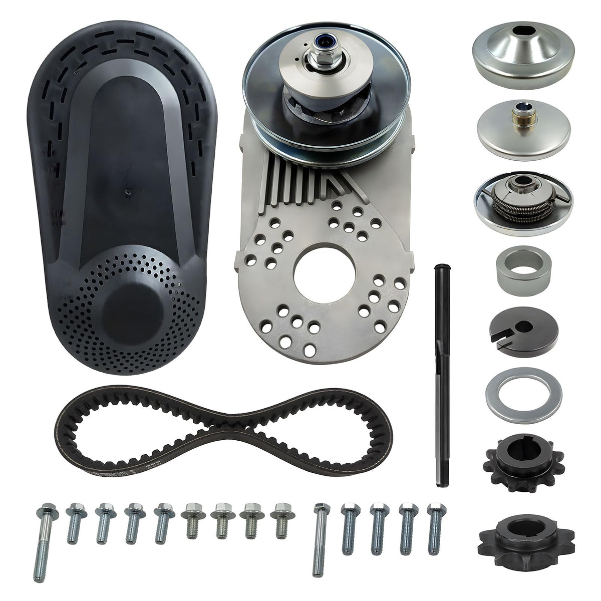 GYMMEDS torque converter front assembly showing fit and robust construction benefit