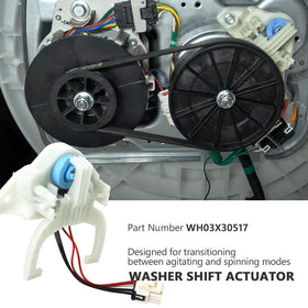 GYOFFULL shift actuator close-up showing durable construction