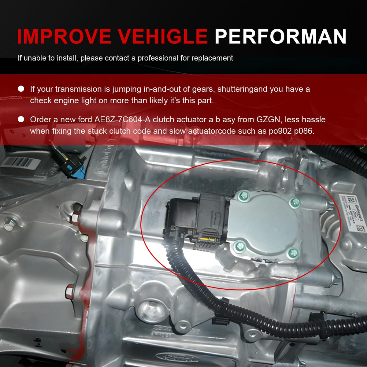 GZGN actuator in a garage repair scene illustrating professional installation benefit